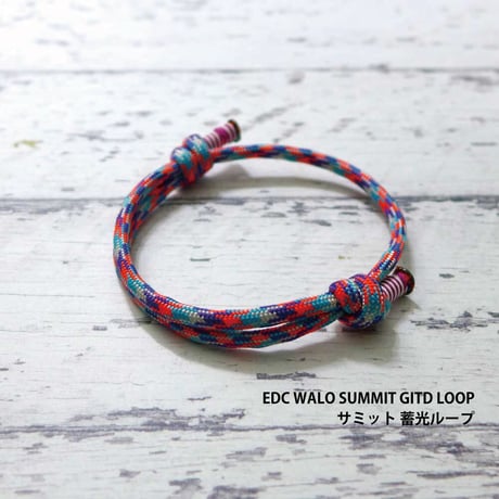 EDC ワーロ サミット サイズ調整型 パラコード ブレスレット 日本製