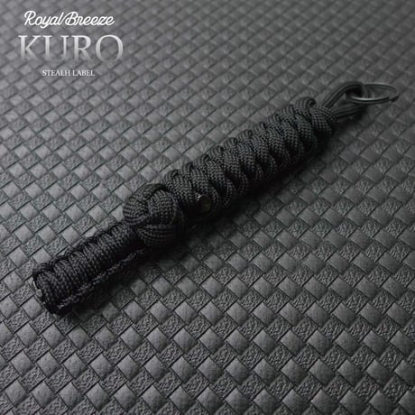 EDC イパラ KURO 黒 KEY FOB ランヤード ホルダー マルチツール スチールリング付き