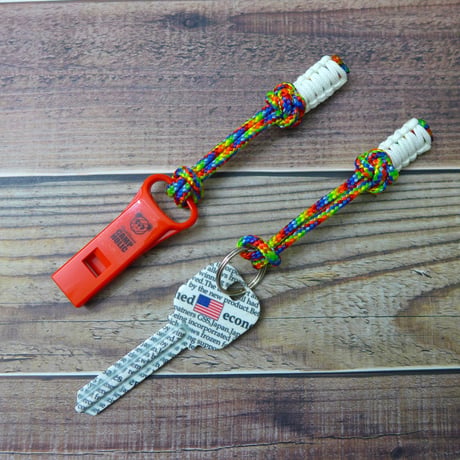 EDC フォゴ ヒッピー 2本セット 蓄光 425 パラコード ジッパープル  日本製