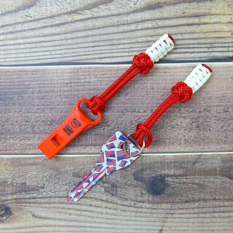 EDC フォゴ レッド 2本セット 蓄光 425 パラコード ジッパープル  日本製