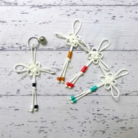 EDC クラフラ 鈴付き 蓄光 チャーム 全4色 シリーズ 1  日本製