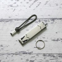 グリーンベル GT 107 ステンレス 折り畳み つめ切り 3機能  パラコード ランヤード スチールリング セット