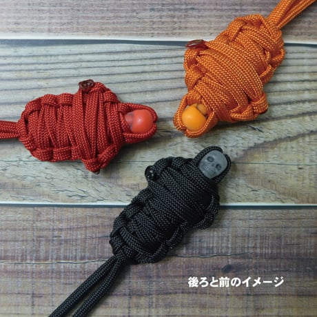 EDC パラ ゴースト ミイラ 第1弾 全3種類 ガット パラコード ランヤード 日本製
