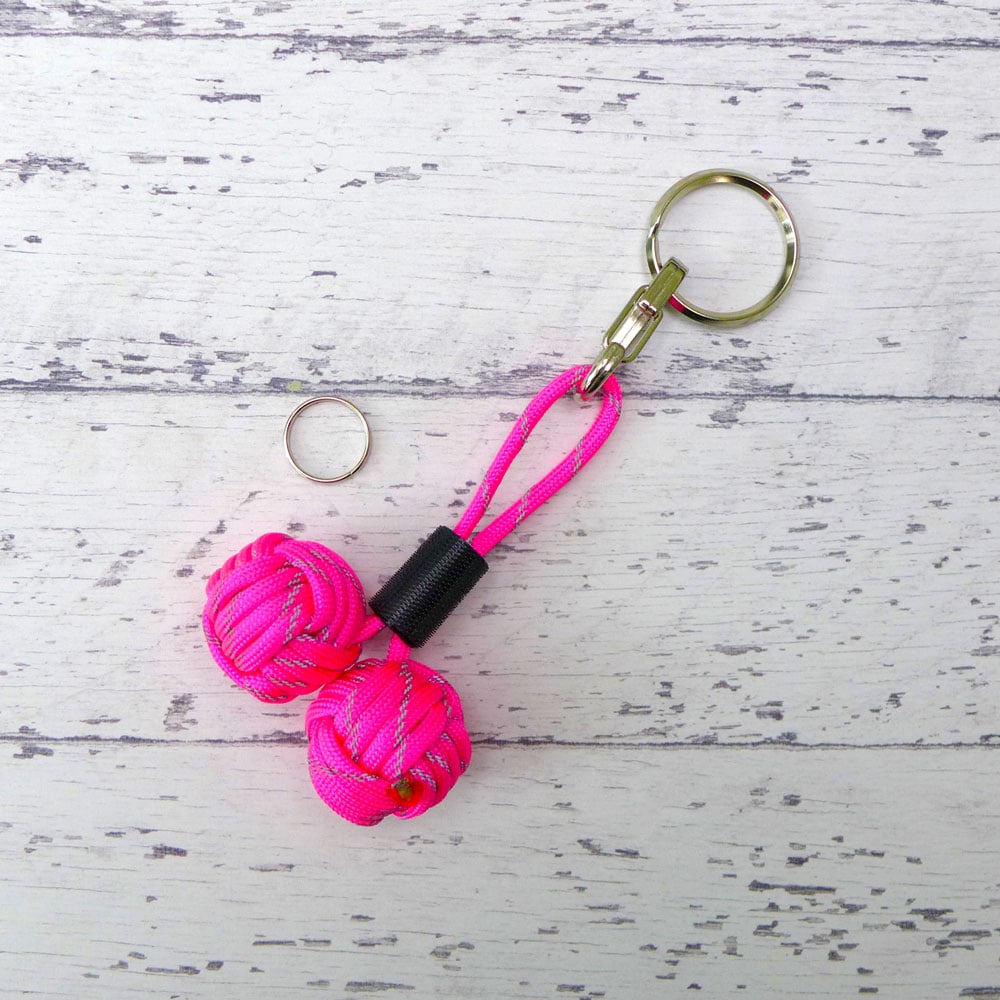 リフレクター パラコード EDC ダトン ベグレリ ピンク 遊べる 運べる