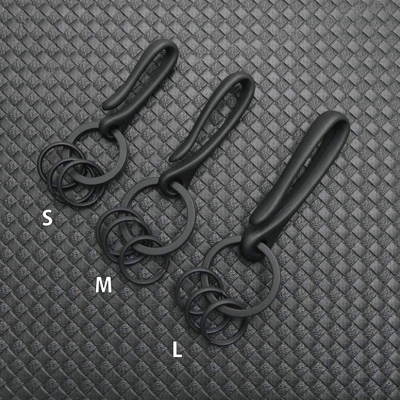 Kuro EDC ブラックバーン 真鍮 黒メッキ キーホルダー M 日本製