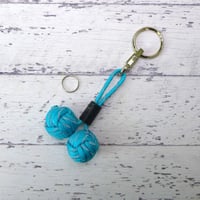 リフレクター パラコード EDC ダトン ベグレリ ターコイズ 遊べる 運べる さくらんぼ型 安全対策 日本製
