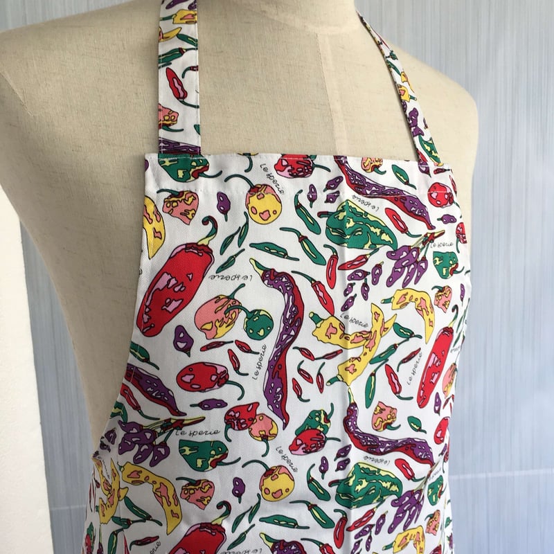 イタリア製】胸付きシェフエプロン スパイス エゴシェフ | Qui L'Italia