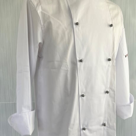 【イタリア製】コックコート　ストレッチ（エアー・クール・プラス）現品限り・生産終了