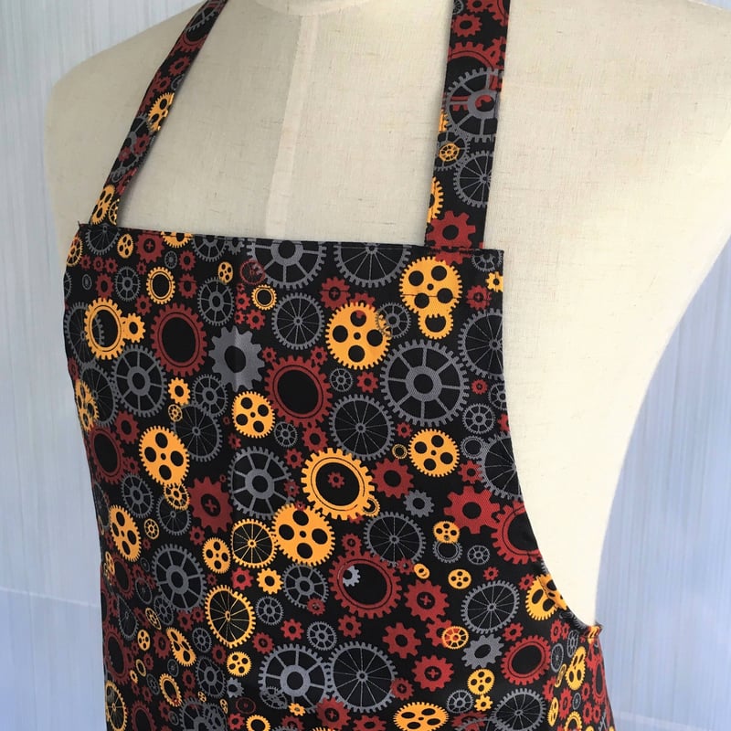 イタリア製】胸付きシェフエプロン ギア エゴシェフ | Qui L'Italia