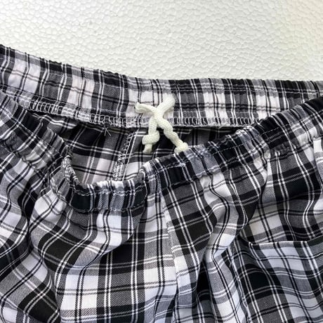 【イタリア製】コックパンツ　ゴルフ（チェック柄）エゴシェフ　Sサイズ　現品限り