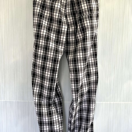 【イタリア製】コックパンツ　ゴルフ（チェック柄）エゴシェフ　Sサイズ　現品限り