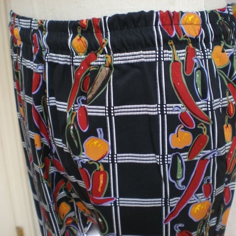 【イタリア製】コックパンツ　ペッパー　Sサイズ　現品限り・生産終了
