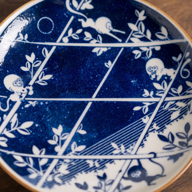 2016申年】かきくうさる | いなこさら：イナコ流現代版印判皿