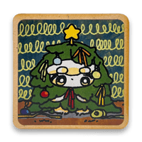 かんたんくりすます・もくせいばっぢ