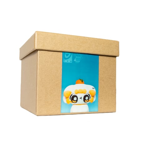 みかんのってせいざしてるフィギュア(じっ)