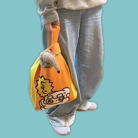 もちもちにっとトート・どんどんしーイエロー