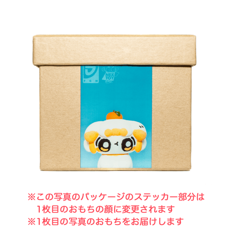 みかんのってせいざしてるフィギュア(じっ)