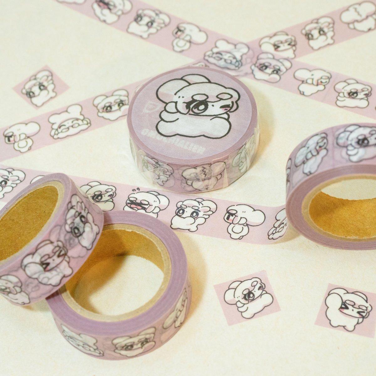 ぽちぽちますきんぐてーぷ | ようちえんやさんやさん