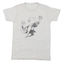 Only one left! [T-shirt] Start forming the words / OatMeal (Only M-size)