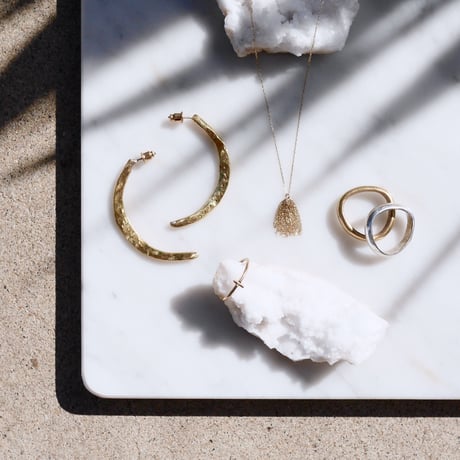 Triangle ring -gold