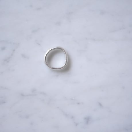 Triangle ring -silver
