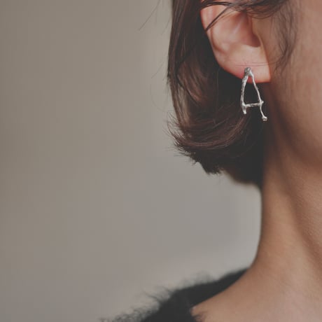 Initial earrings