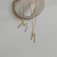 Initial necklace