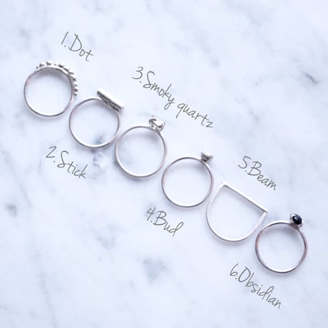 ３SET Skinny rings