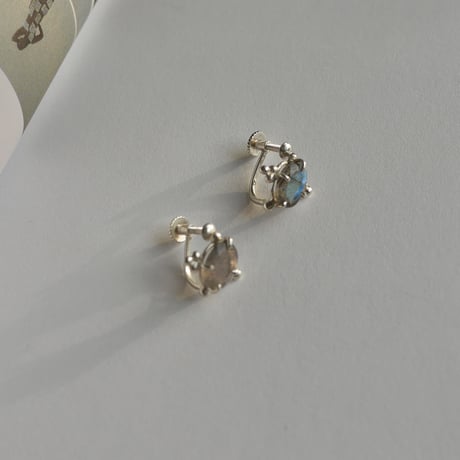 Labradrite mini earrings