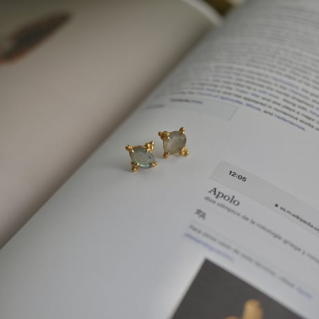 Labradrite mini earrings