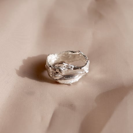 925 rough ring