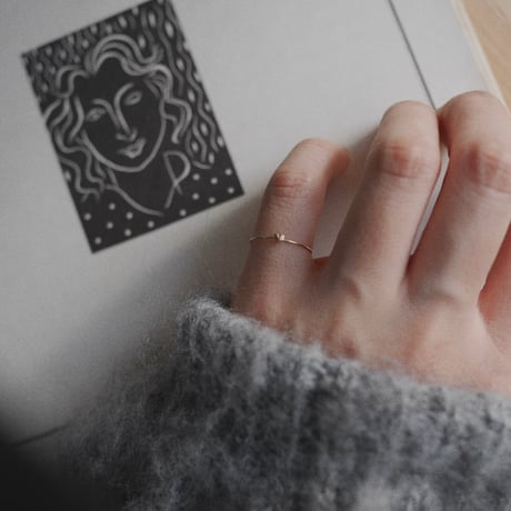 Tiny ring ♡ K18