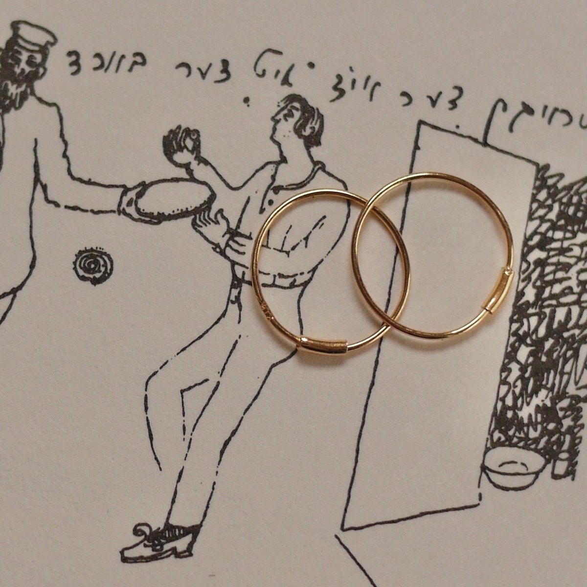 Minimum pierce Full circle K18 | ritta