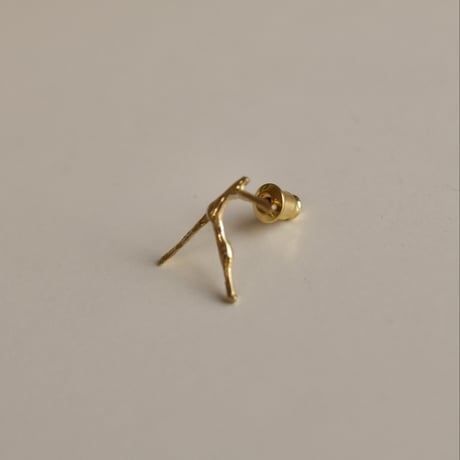 Initial earrings