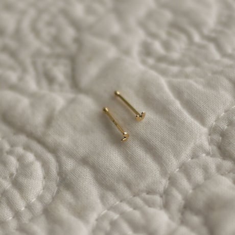 Minimum pierce ♡K18