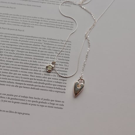 ♡ pin necklace