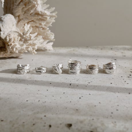 925 rough ring