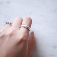 Triangle ring -silver