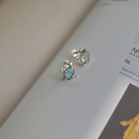 Labradrite mini earrings