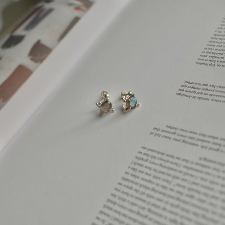 Labradrite mini earrings