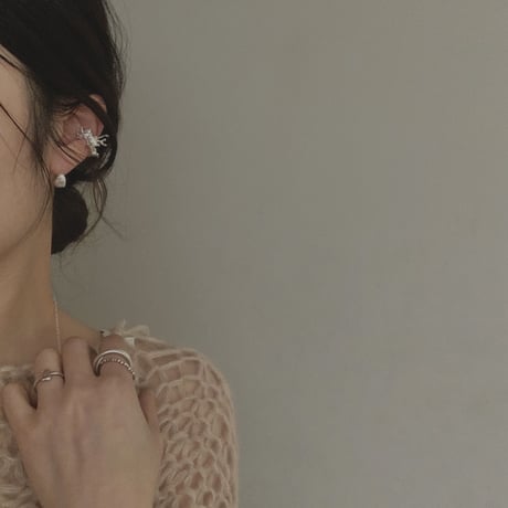 Coral ear cuff