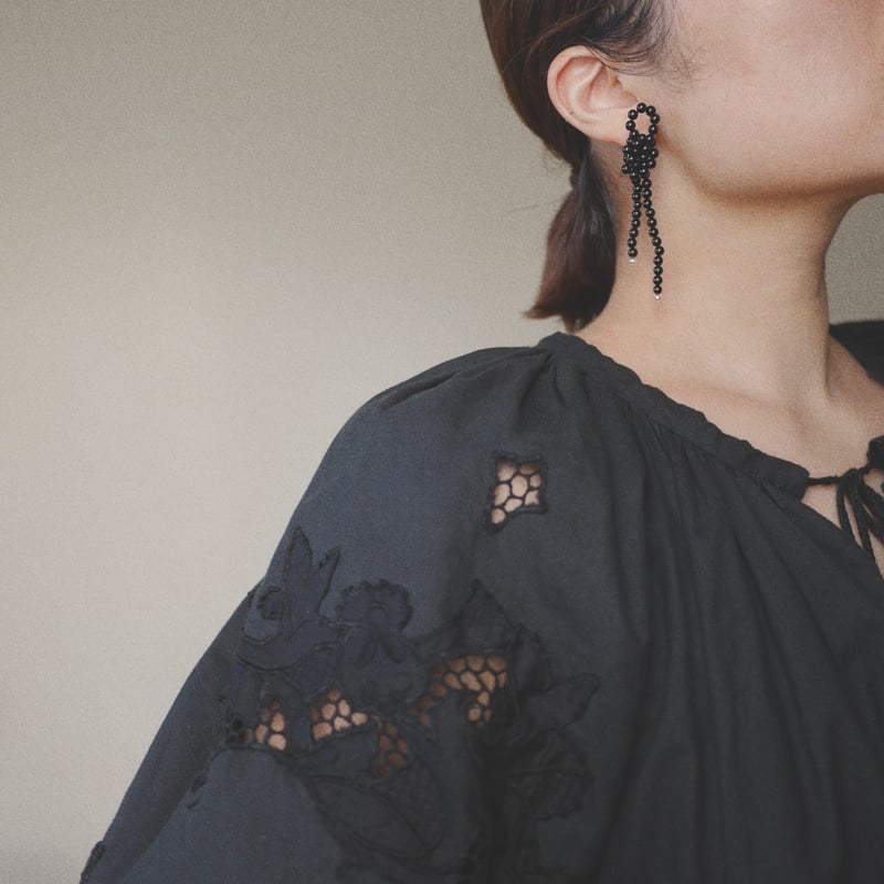 Black tourmaline earrings | ritta
