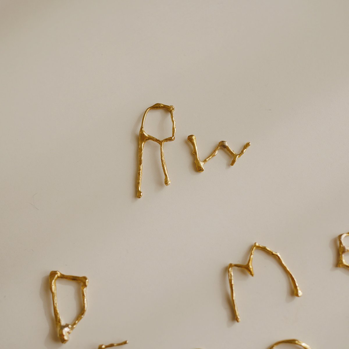 Initial earrings | ritta