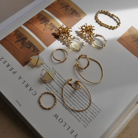 925 dot double finger ring