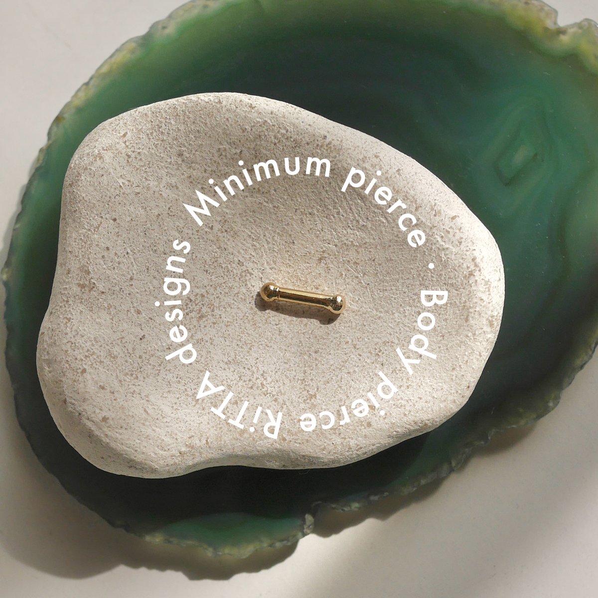 Minimum pierce K18 Body pierce | ritta