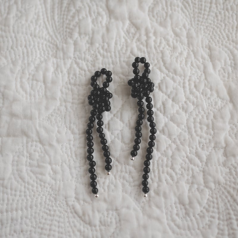 Black tourmaline earrings | ritta