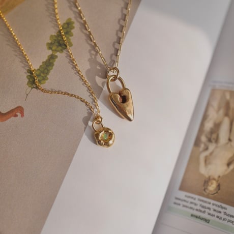 ♡ pin necklace