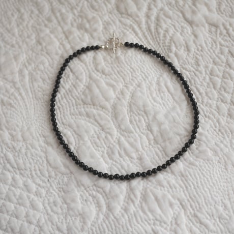 Black tourmaline necklace