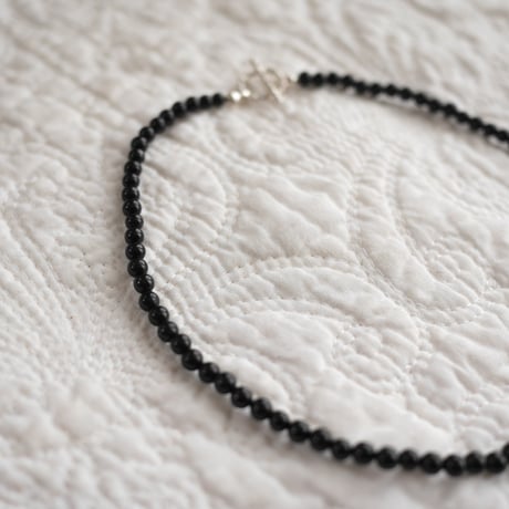 Black tourmaline necklace