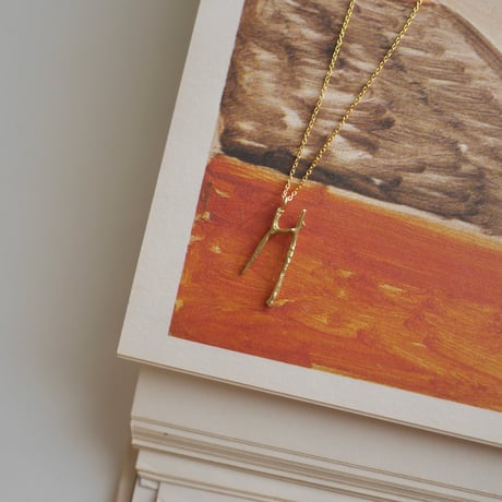 Initial necklace
